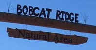 bobcat ridge sign